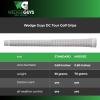 imageWedge Guys DC Tour Golf Grips  4 Grip Zones for Supreme Comfort ampamp Control  AllWeather Performance Golf Club Grips Replacement for Regripping Wedges Drivers Irons Woods Hybrids Midsize or StandardGray 3 Pack