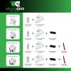 imageWedge Guys Golf Grip Kits for Regripping Golf Clubs  Professional Quality  Options Include Hook Blade 15 or 30 Tape Strips 5 or 8 oz Solvent Grip Tape Remover Bench Vise ampamp Rubber Clamp