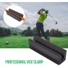 imageWedge Guys Rubber Vise Clamp ampamp Kit with Retractable Hook Blade for Regripping Golf Clubs Wedges Irons Drivers Putters  Free Golf Ball Marker Included with Each Rubber Vise Clamp KitVise Clamp