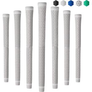 imageWedge Guys DC Tour Golf Grips  4 Grip Zones for Supreme Comfort ampamp Control  AllWeather Performance Golf Club Grips Replacement for Regripping Wedges Drivers Irons Woods Hybrids Midsize or StandardGray 7 Pack