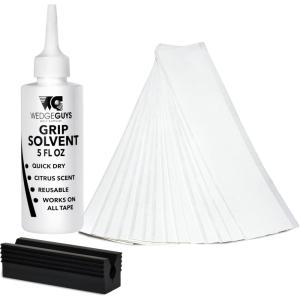 imageWedge Guys Golf Grip Kits for Regripping Golf Clubs  Professional Quality  Options Include Hook Blade 15 or 30 Tape Strips 5 or 8 oz Solvent Grip Tape Remover Bench Vise ampamp Rubber Clamp