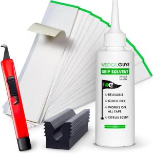 imageWedge Guys Golf Grip Kits for Regripping Golf Clubs  Professional Quality  Options Include Hook Blade 15 or 30 Tape Strips 5 or 8 oz Solvent Grip Tape Remover Bench Vise ampamp Rubber ClampDeluxe Grip Kit
