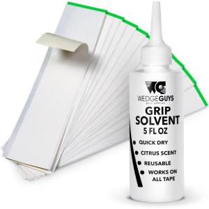 imageWedge Guys Golf Grip Kits for Regripping Golf Clubs  Professional Quality  Options Include Hook Blade 15 or 30 Tape Strips 5 or 8 oz Solvent Grip Tape Remover Bench Vise ampamp Rubber ClampLight Grip Kit