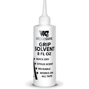 imageWedge Guys Professional Golf Grip Tape Solvent for Regripping Golf Clubs  Golf Grip Solvent Solution for Easy Regripping and Golf Club Repair 8 Ounce